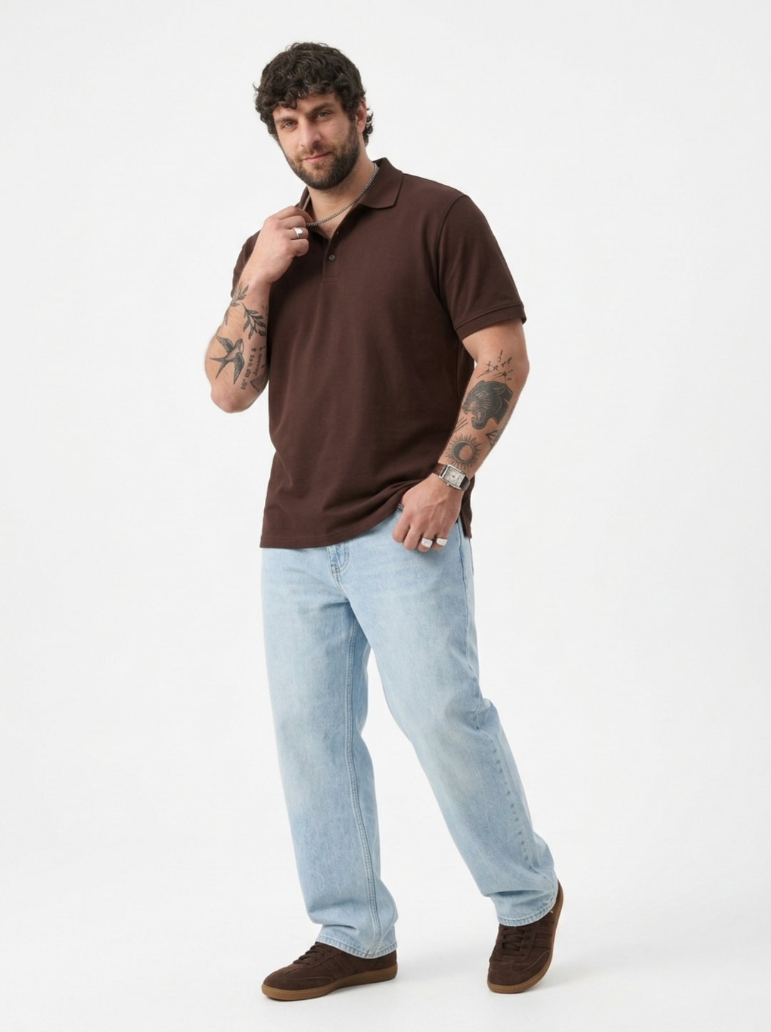 PLUS SIZE MEN SMART POLO | XL-7XL