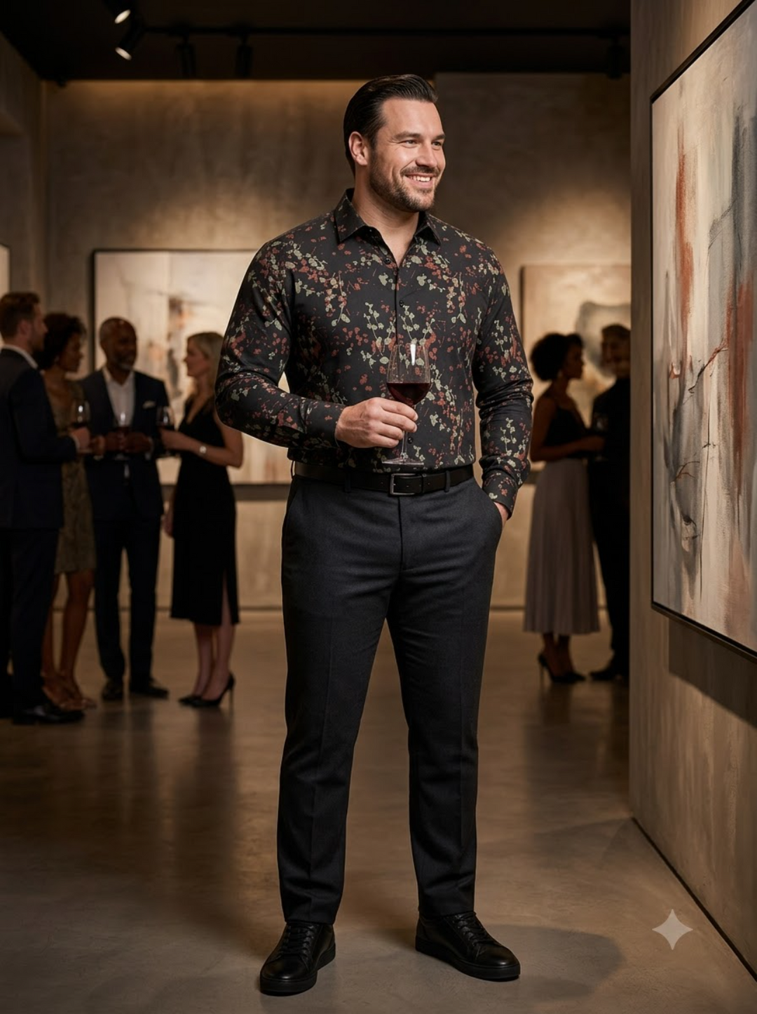 PLUS SIZE PRINTED SHIRT FOR MEN | XL-7XL