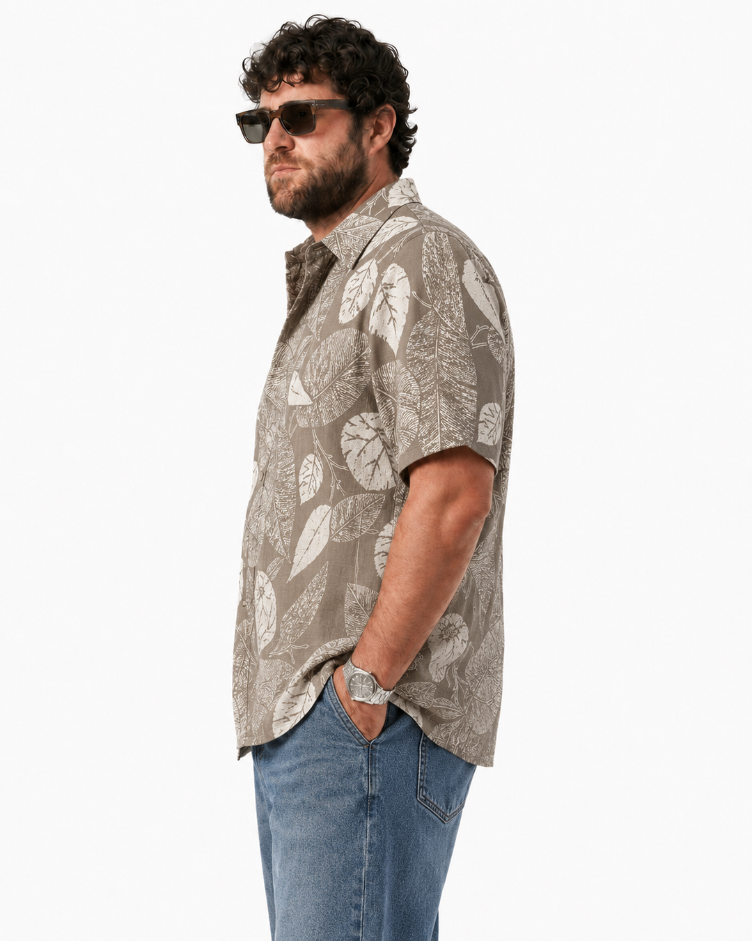 PLUS SIZE PRINTED SHIRT FOR MEN | XL-7XL