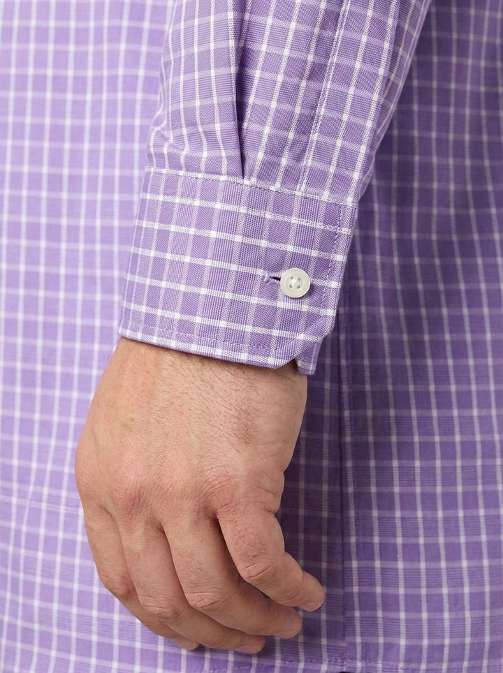 PLUS SIZE CHECK GIZA SHIRT FOR MEN | XL-7XL