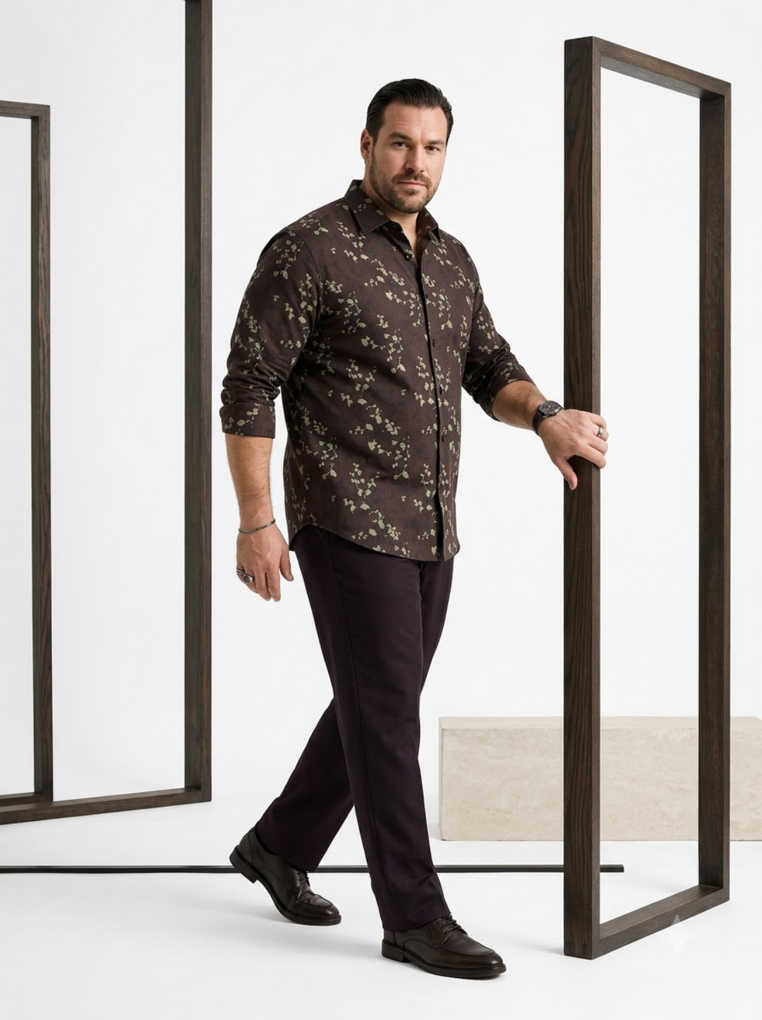 PLUS SIZE PRINTED SHIRT FOR MEN | XL-7XL