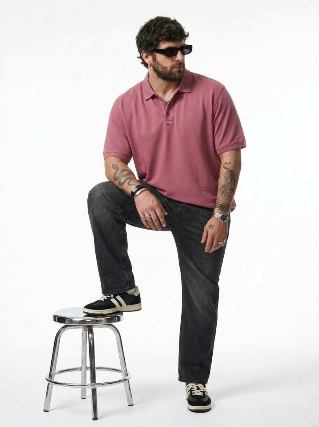 PLUS SIZE MEN SMART POLO | XL-7XL