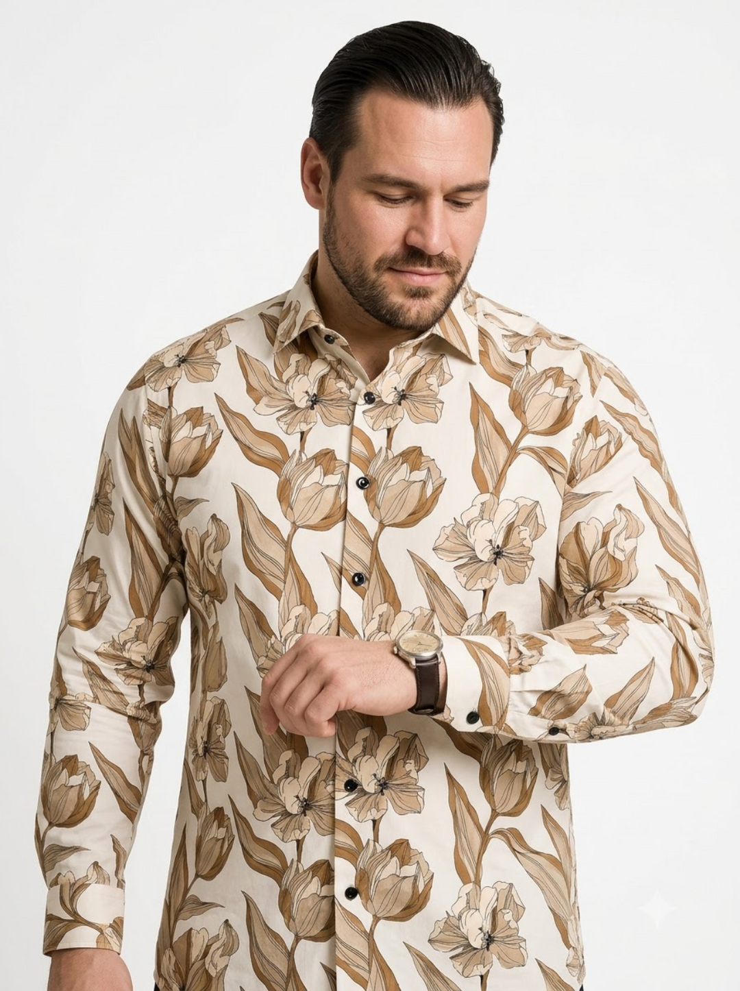 PLUS SIZE PRINTED SHIRT FOR MEN | XL-7XL