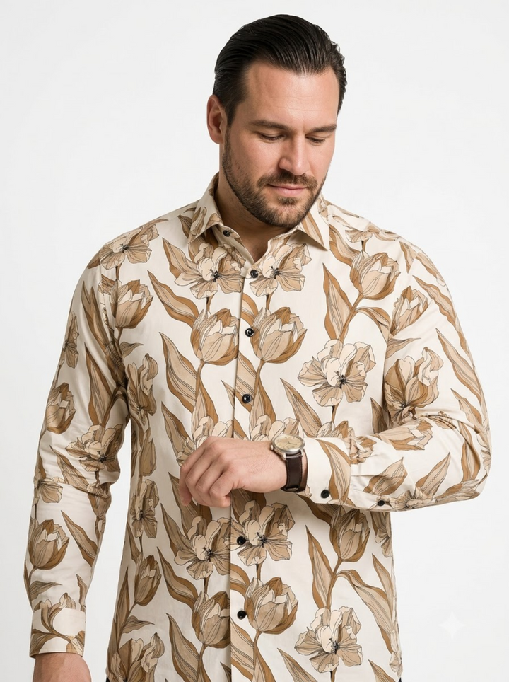 PLUS SIZE PRINTED SHIRT FOR MEN | XL-7XL