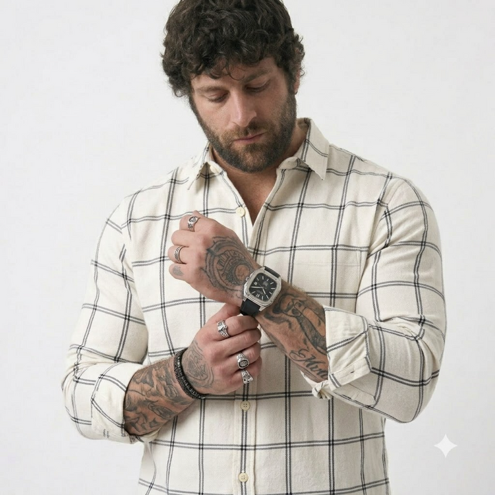 PLUS SIZE CHECK SHIRT FOR MEN | XL-7XL