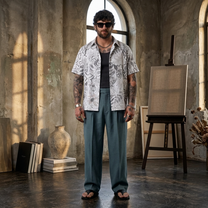PLUS SIZE MEN’S PRINTED SHIRT | XL-7XL