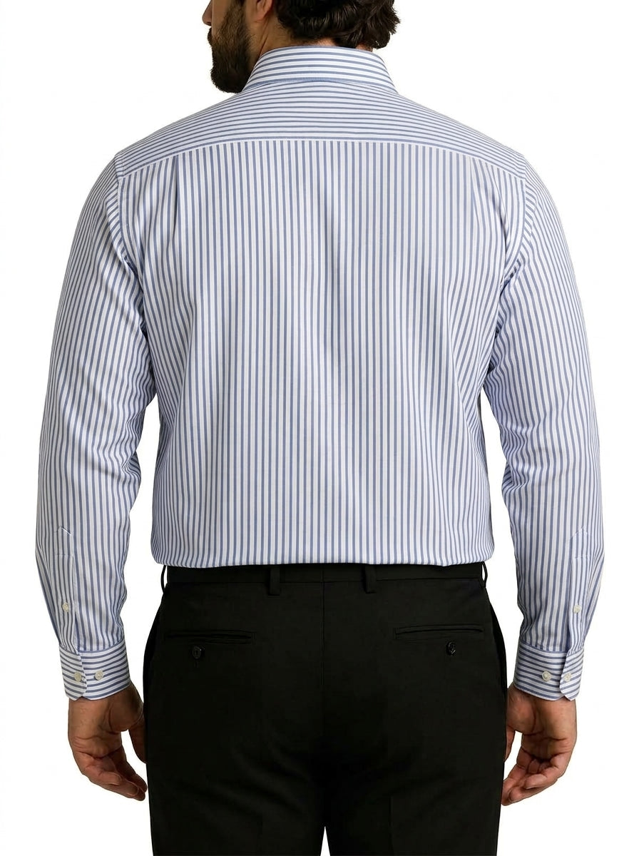 PLUS SIZE STRIPE SHIRT FOR MEN | XL-7XL