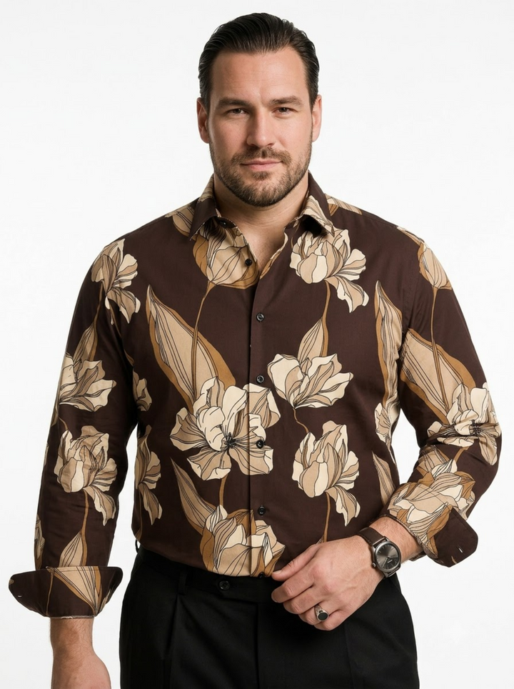 PLUS SIZE PRINTED SHIRT FOR MEN | XL-7XL