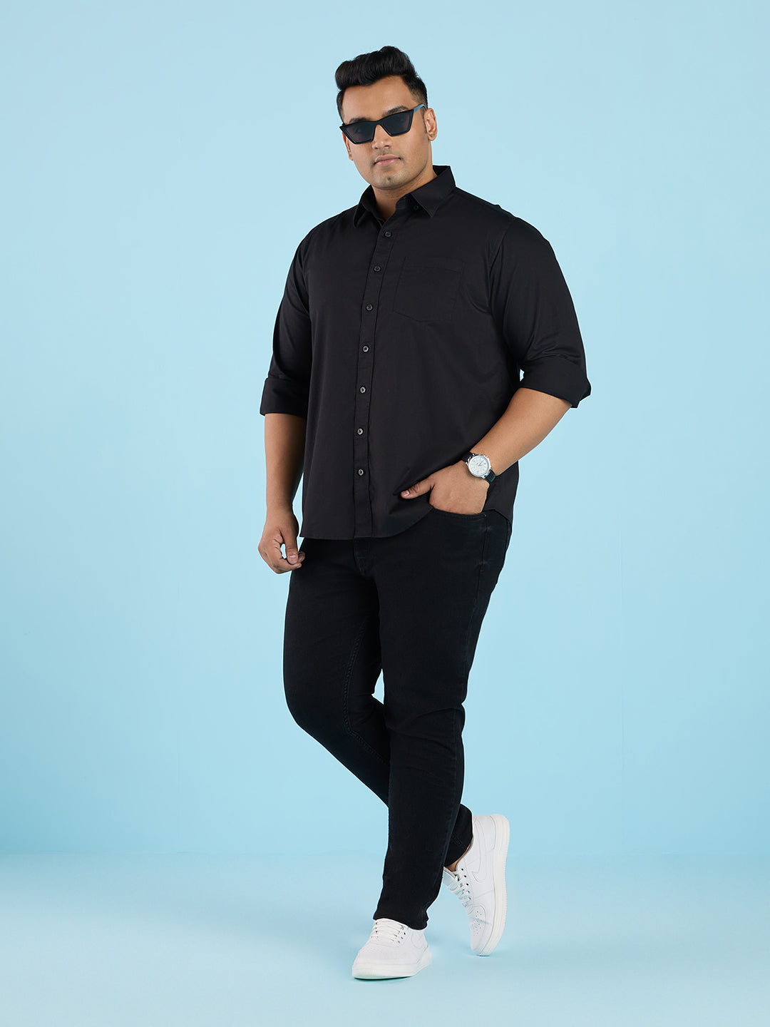 Urbanease Twill Stretch Shirt