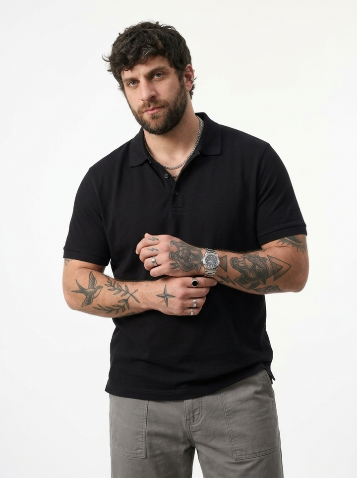 PLUS SIZE MEN SMART POLO | XL-7XL