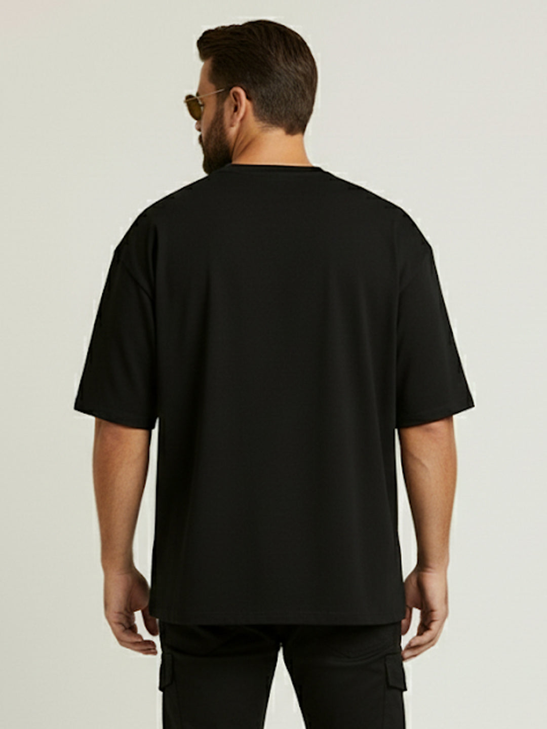 PLUS SIZE RED LABEL COTTON LYCRA LOOSE FIT T-SHIRT FOR MEN | XL-7XL