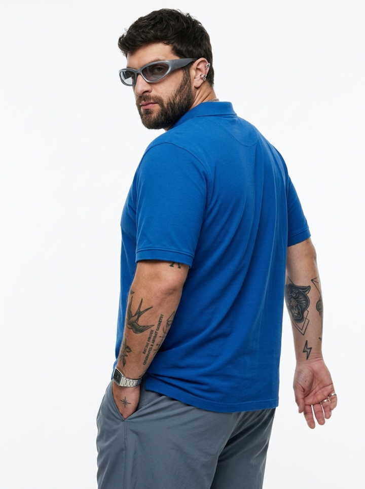 PLUS SIZE MEN SMART POLO | XL-7XL
