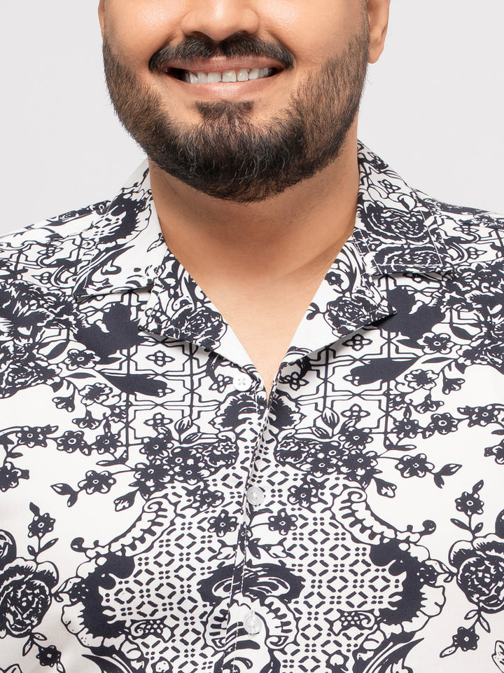 BIG HELLO PLUS SIZE RETRO CHILLOUT CUBAN SHIRT | XL-7XL