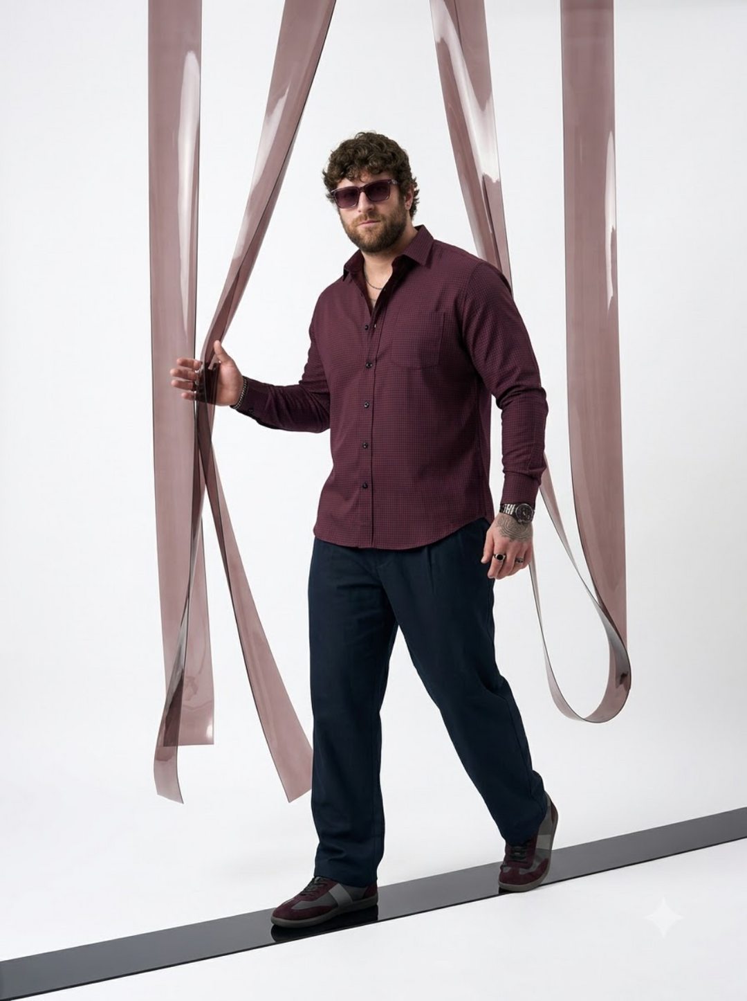 PLUS SIZE CHECK SHIRT FOR MEN | XL-7XL