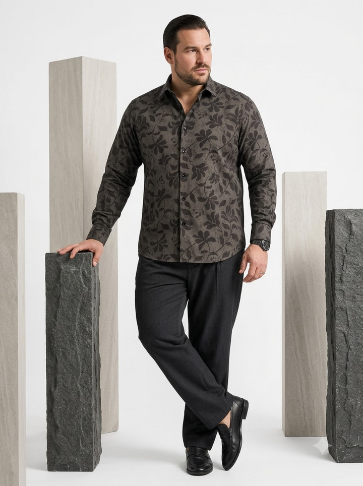 PLUS SIZE PRINTED SHIRT FOR MEN | XL-7XL