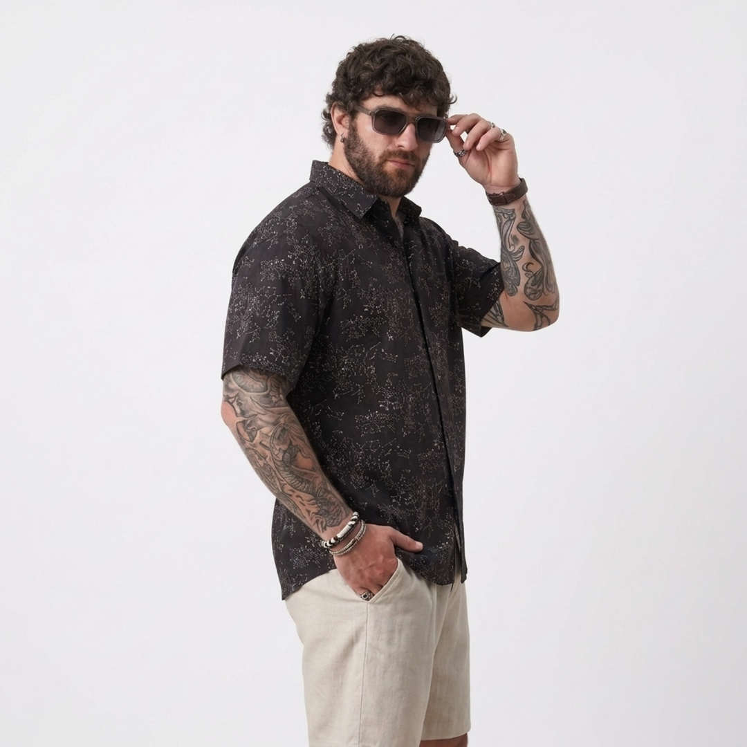 PLUS SIZE MEN’S PRINTED SHIRT | XL-7XL