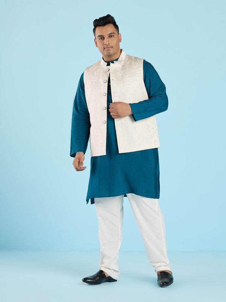 Plus Size Radiant Silk Essence Kurta | XL-7XL
