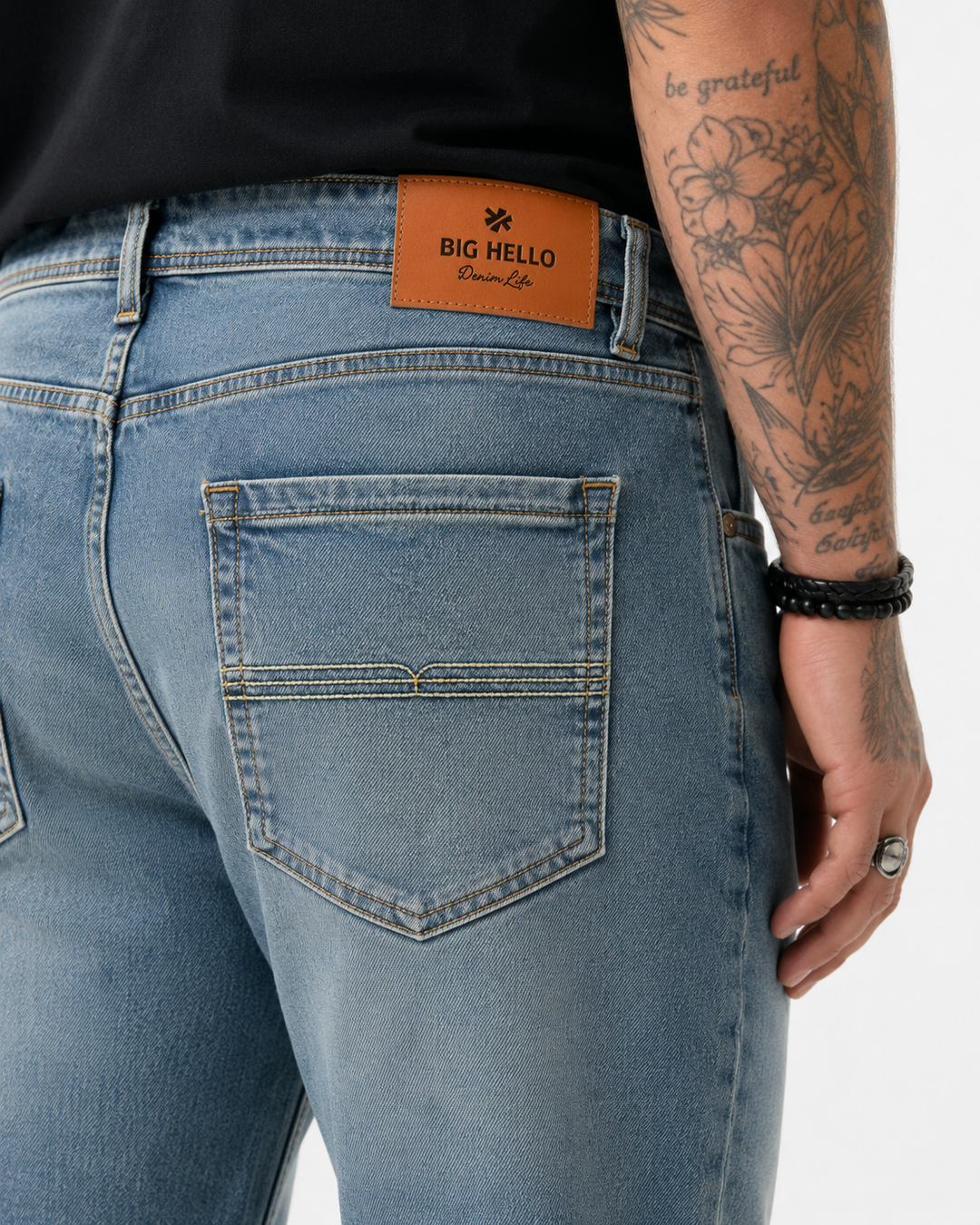PLUS SIZE MEN’S DENIM JEAN ZACH FIT | XL-7XL