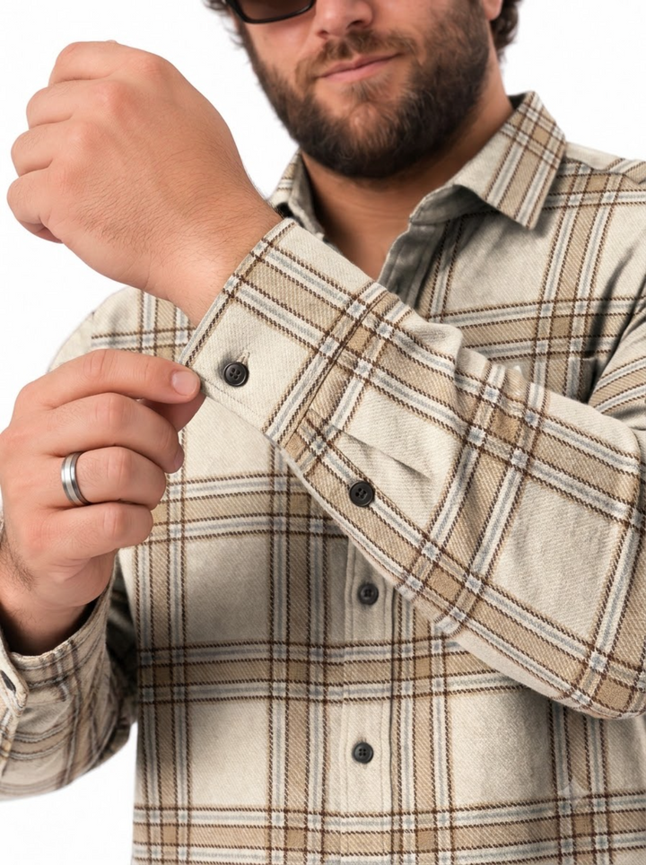 PLUS SIZE CHECK SHIRT FOR MEN | XL-7XL