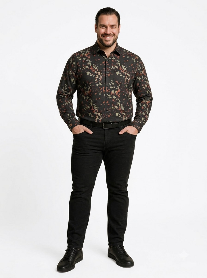 PLUS SIZE PRINTED SHIRT FOR MEN | XL-7XL