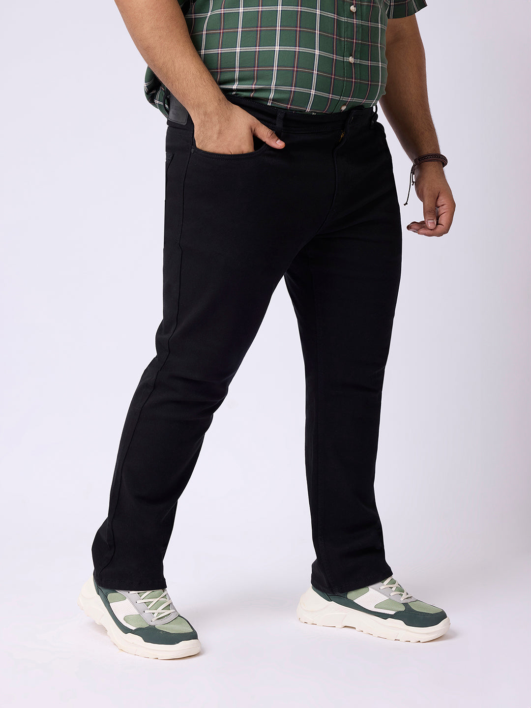 Rinse Wash Cotton Stretch Jeans