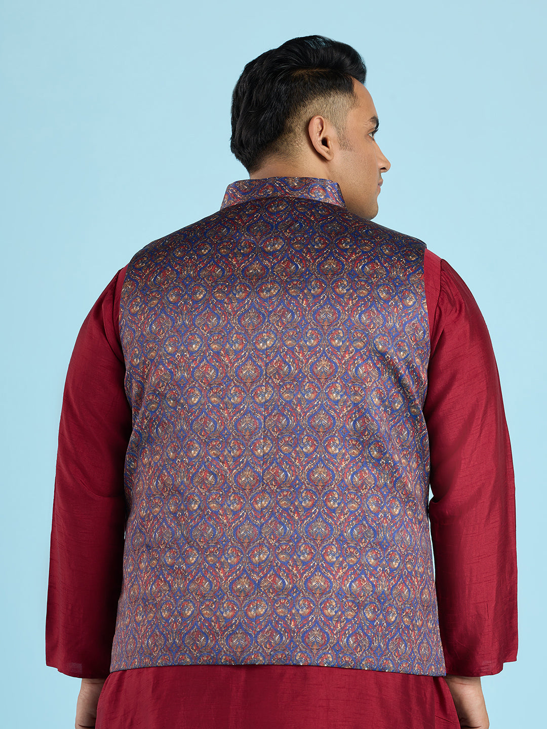 Jacquard Bandgala Waistcoat