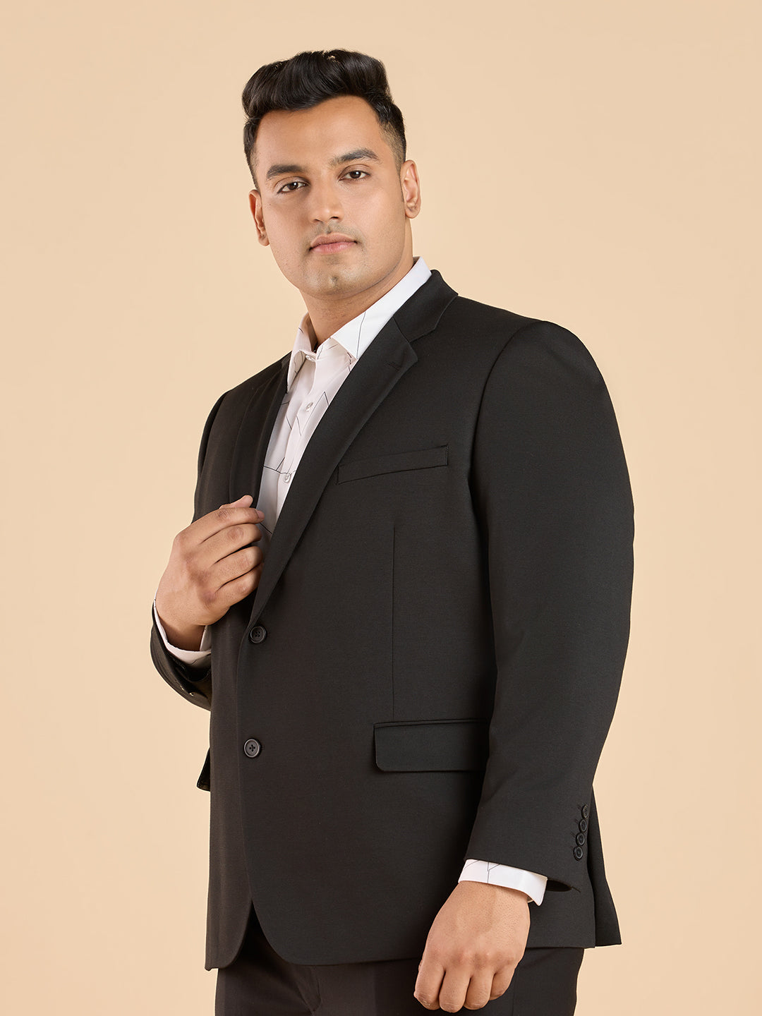 Plus Size Urban Knit Essence Blazer | XL-7XL