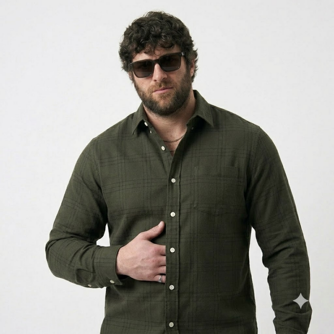 PLUS SIZE CHECK SHIRT FOR MEN | XL-7XL