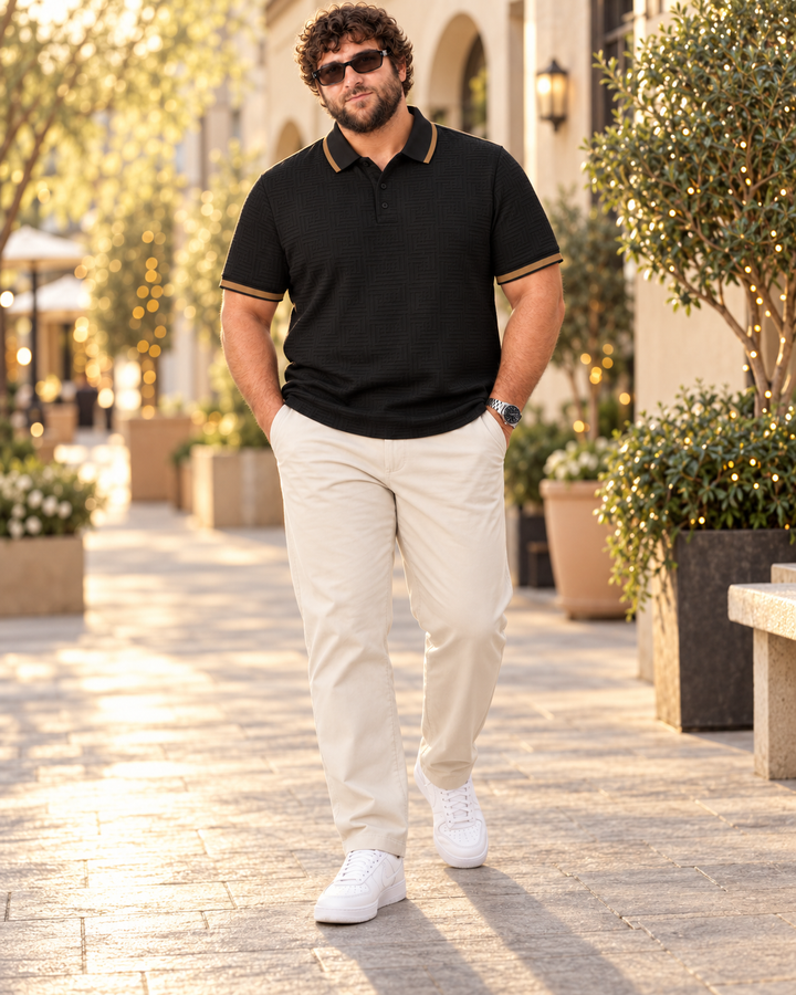PLUS SIZE MEN LUXURY POLO | XL-7XL