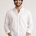 PLUS SIZE SOLID OXFORD SHIRT FOR MEN | XL-7XL