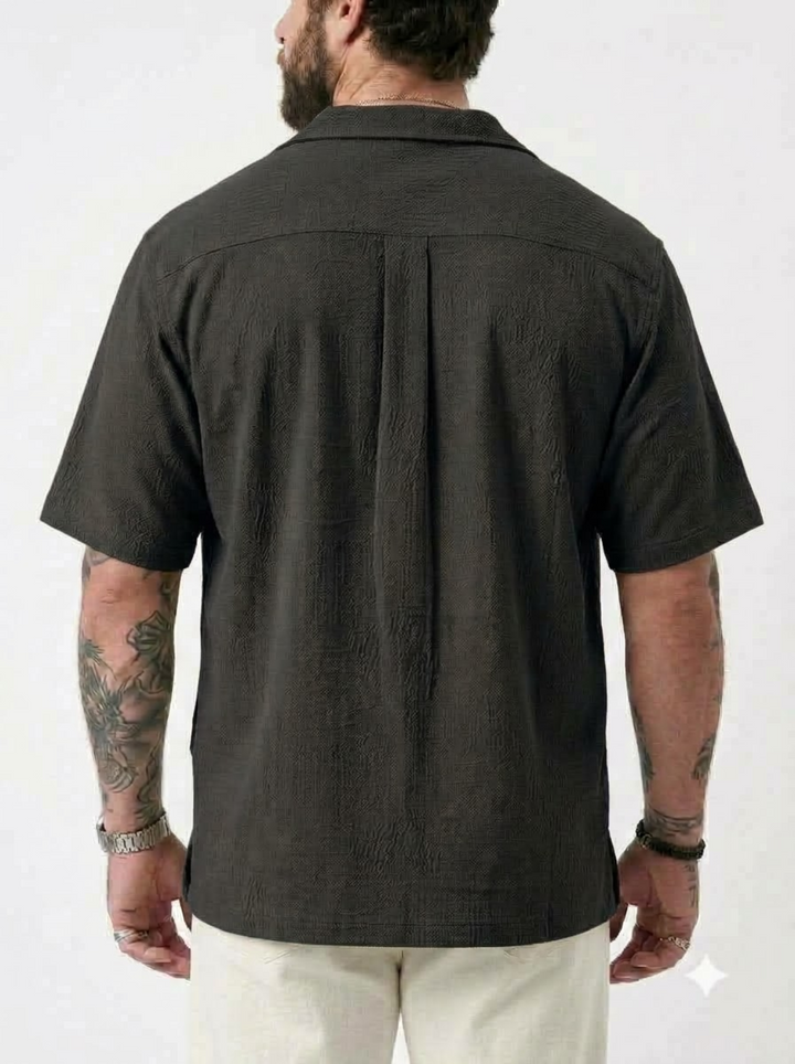 PLUS SIZE RESORT JACQURD SHIRT FOR MEN | XL-7XL
