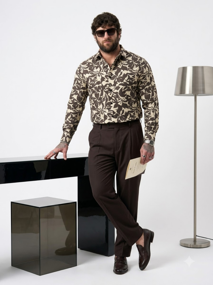 PLUS SIZE PRINTED SHIRT FOR MEN | XL-7XL