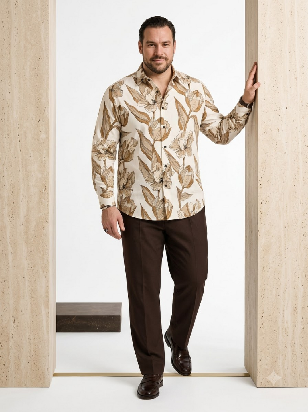PLUS SIZE PRINTED SHIRT FOR MEN | XL-7XL