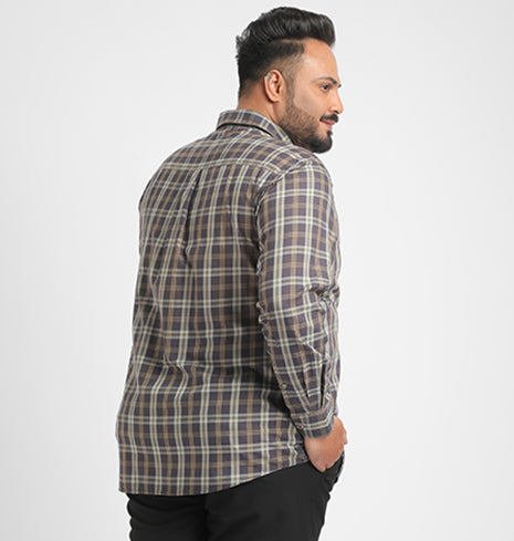 Egyptian Giza Cotton Check Shirt