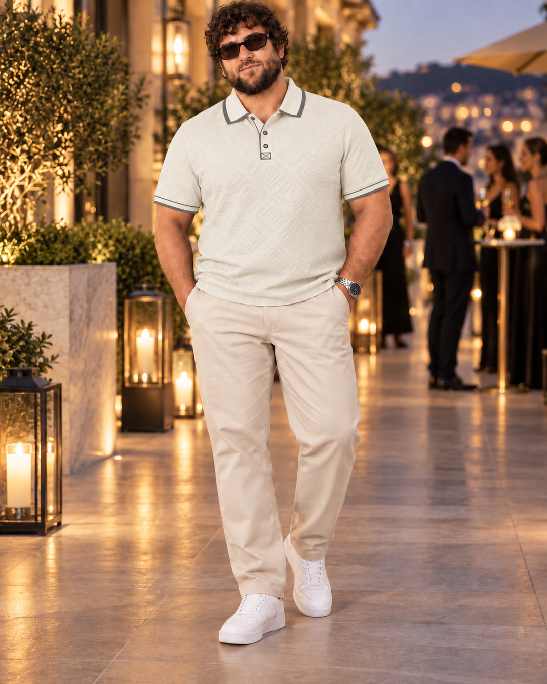 PLUS SIZE MEN LUXURY POLO | XL-7XL