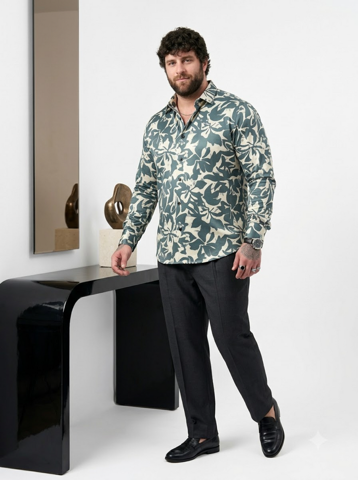 PLUS SIZE PRINTED SHIRT FOR MEN | XL-7XL