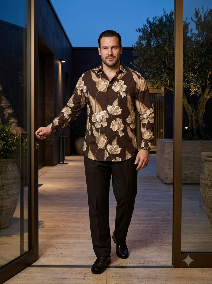 PLUS SIZE PRINTED SHIRT FOR MEN | XL-7XL