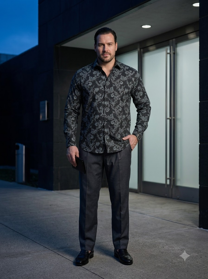 PLUS SIZE PRINTED SHIRT FOR MEN | XL-7XL