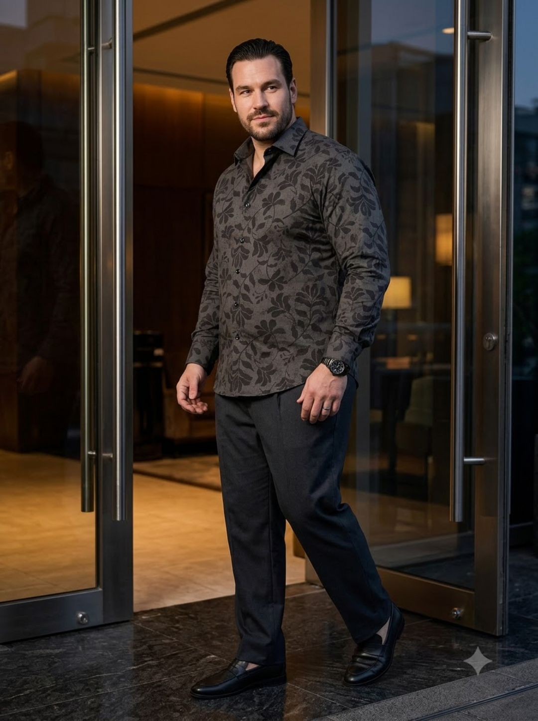 PLUS SIZE PRINTED SHIRT FOR MEN | XL-7XL