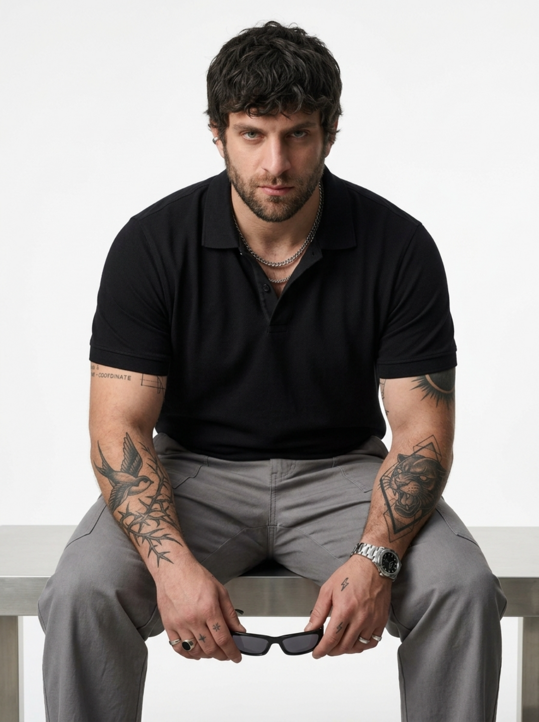 PLUS SIZE MEN SMART POLO | XL-7XL