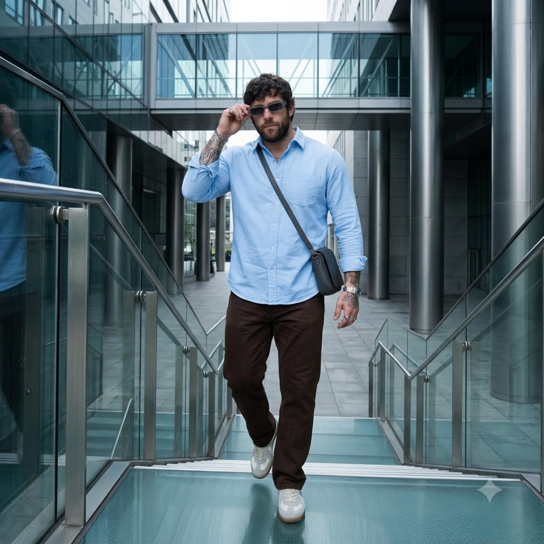 PLUS SIZE SOLID SHIRT FOR MEN | XL-7XL