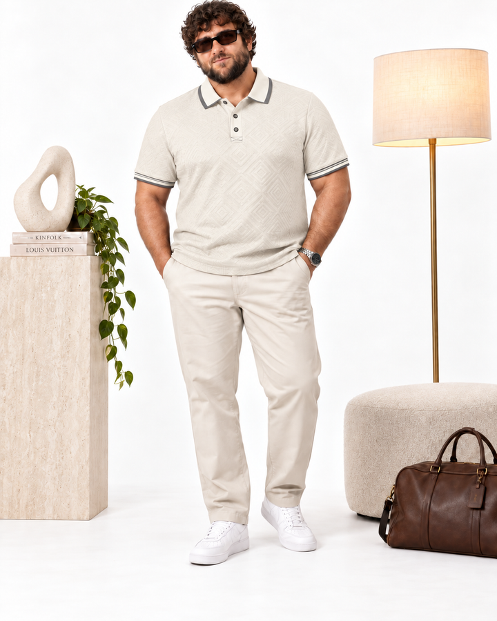 PLUS SIZE MEN LUXURY POLO | XL-7XL