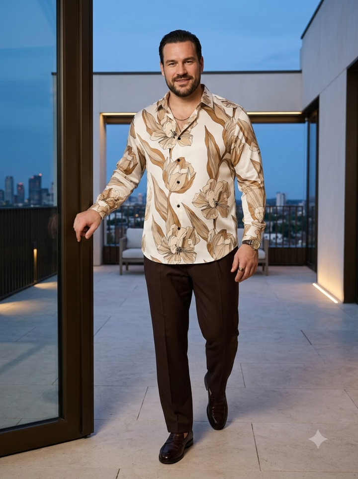 PLUS SIZE PRINTED SHIRT FOR MEN | XL-7XL