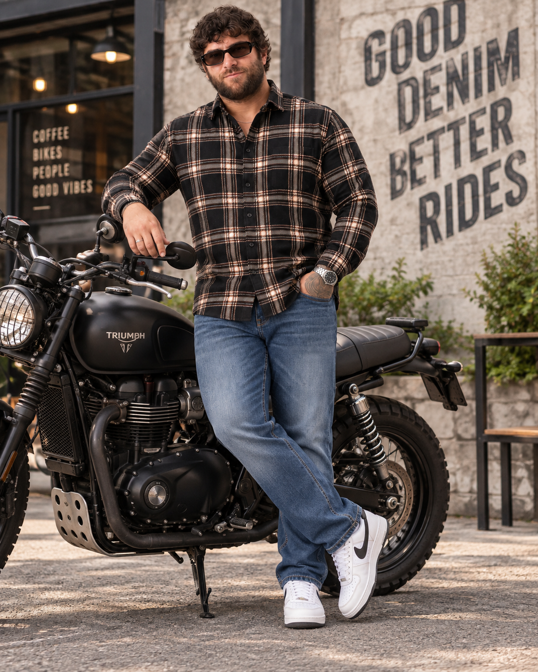 PLUS SIZE CHECK SHIRT FOR MEN | XL-7XL