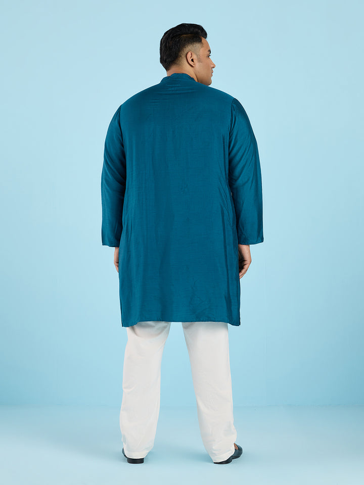 Plus Size Radiant Silk Essence Kurta | XL-7XL