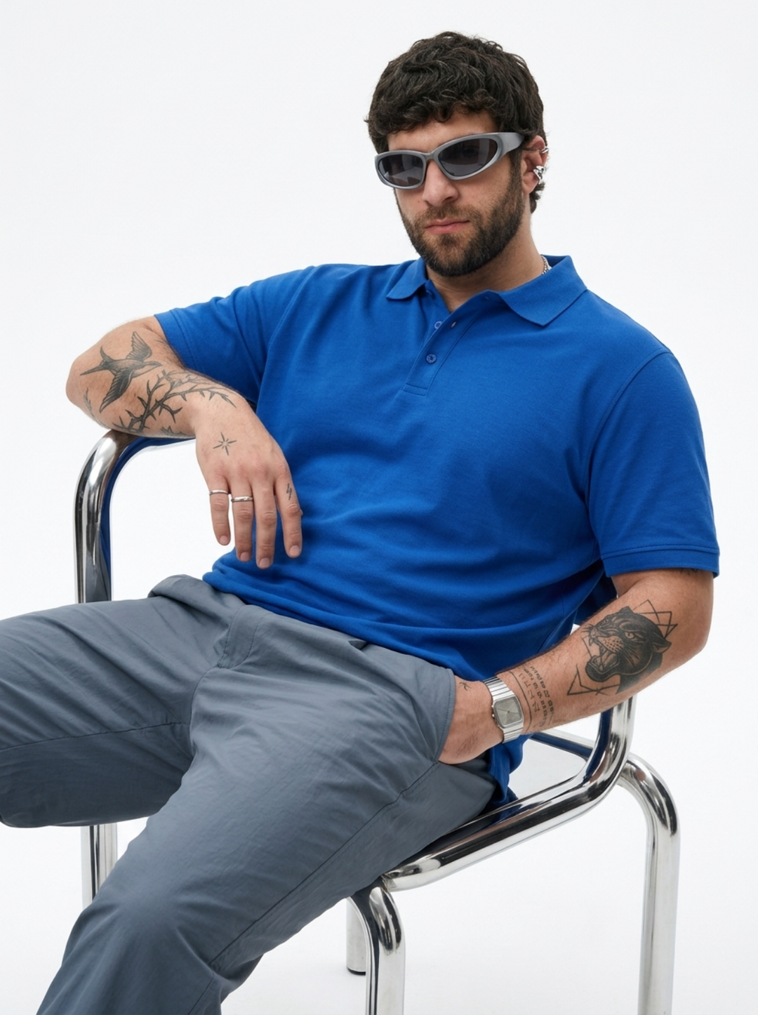 PLUS SIZE MEN SMART POLO | XL-7XL