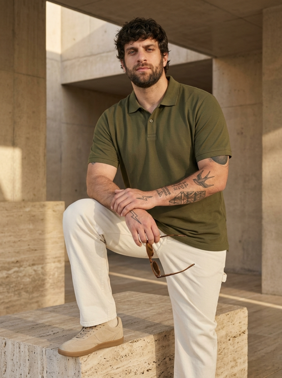 PLUS SIZE MEN SMART POLO | XL-7XL