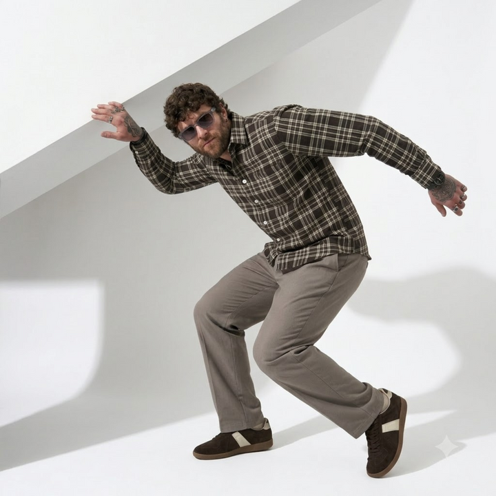 PLUS SIZE CHECK SHIRT FOR MEN | XL-7XL