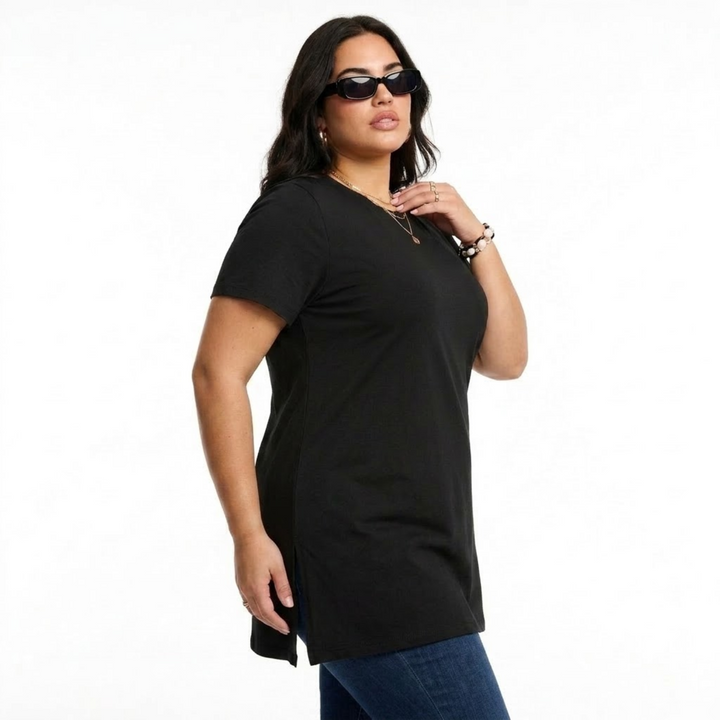 PLUS SIZE WOMEN’S SOLID TSHIRT | XL-7XL