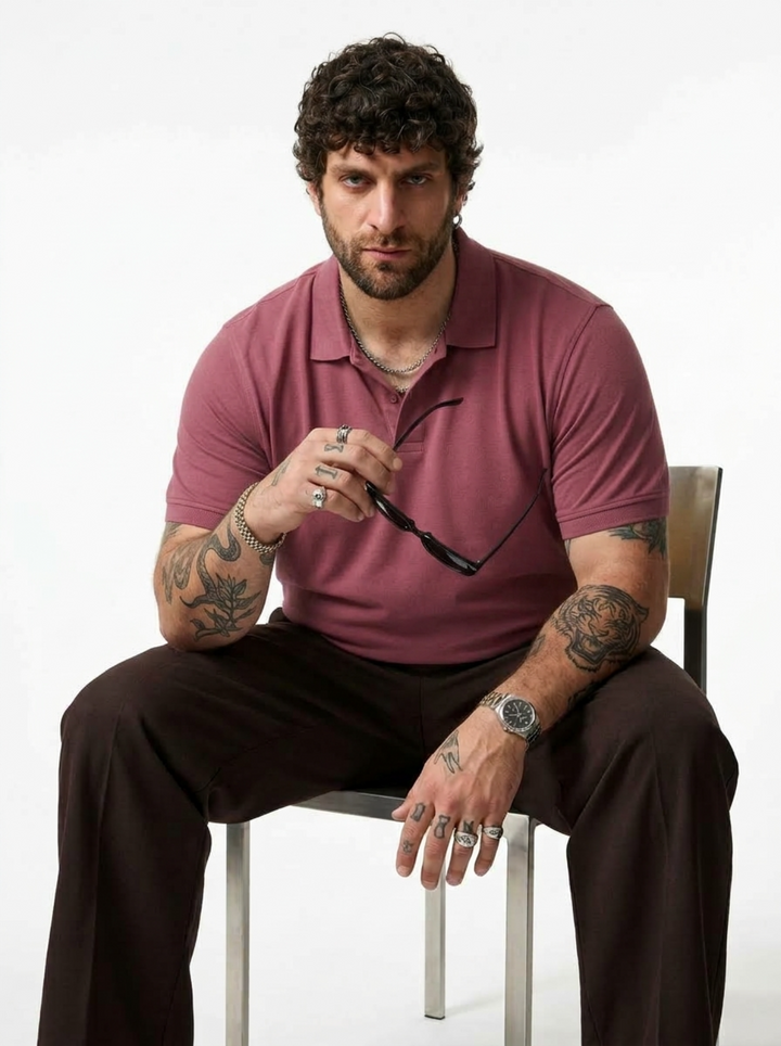 PLUS SIZE MEN SMART POLO | XL-7XL